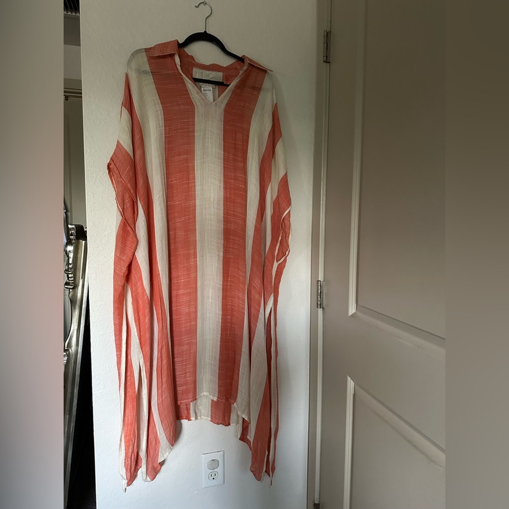 Free People Striped Kaftan